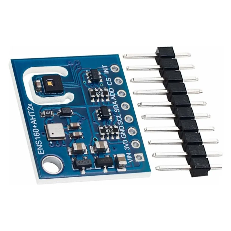 ENS160+AHT21 multi - gas, temperature and humidity sensor - Replace CCS811 for air quality measurement, detect eCO2/VoCs/TVOC
