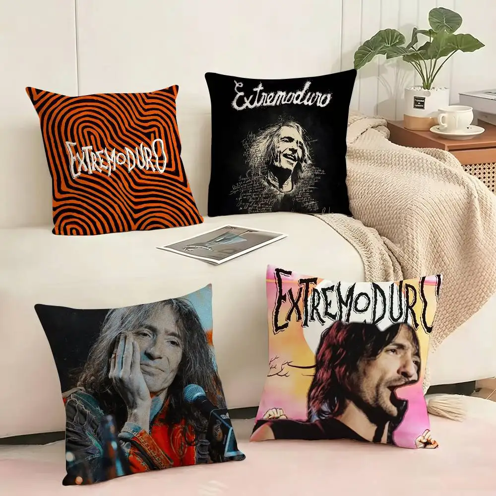 

rock Extremoduro Robe Pillow Case Square Double-Sided Sofa Cushion Cover Bedroom Bedside Pillow Gift