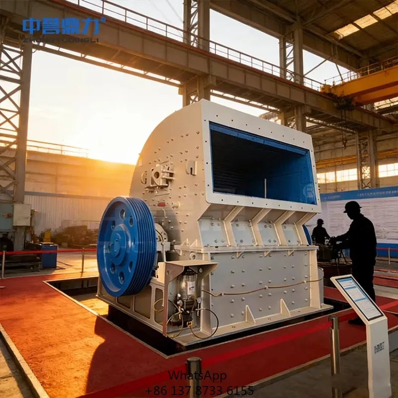 PCZ Heavy Hammer Crusher Single Stage Crushing Machine No Grate Design Large Capacity For Sale Mining Equipment Stone Rock Ore