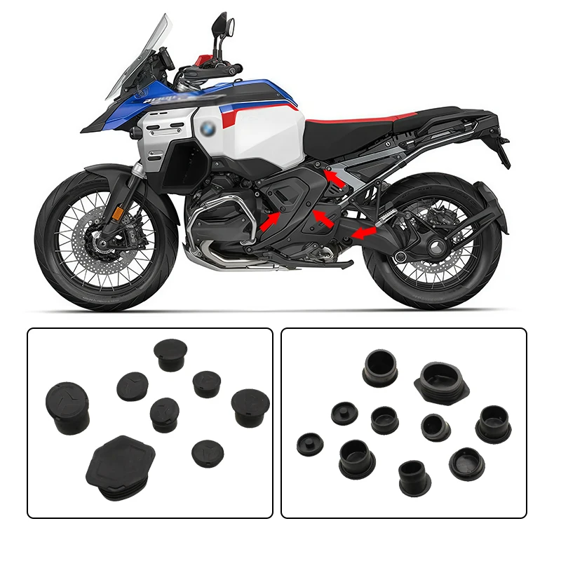 New R1300GS Motorcycle Frame Cap Accessories Frame Hole Cap Cover Plug For BMW R 1300 GS GS1300 ADV Adventure 2023 2024 2025-