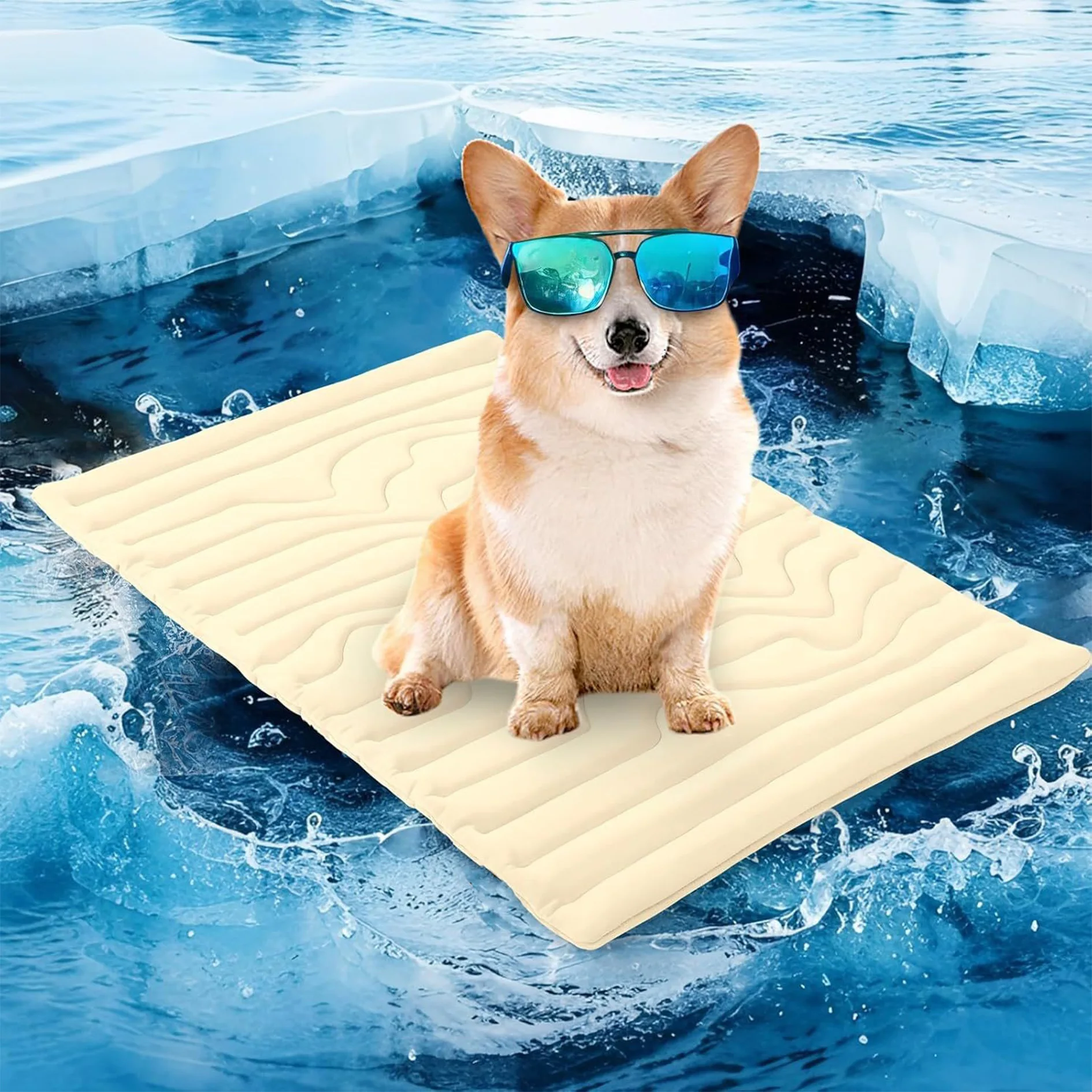 Ice pad dog ice pad dog summer sleeping pad heatstroke cooling artifact cool and breathable air cushion
