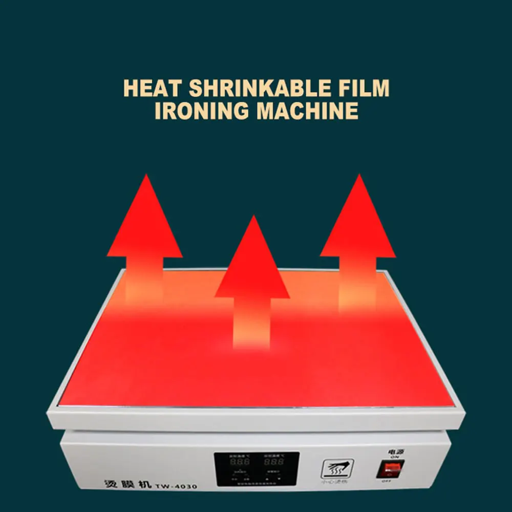 2025 new Ironing Machine Gift Box Cosmetics Cigarette Box Packaging Sealing Machine Heat Shrinkable Film Plastic Sealing Machine