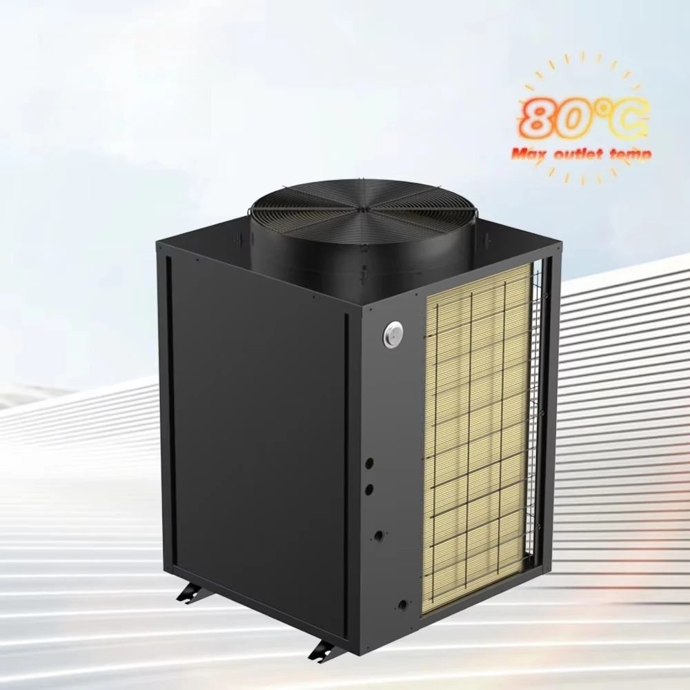 

Индивидуальный 5 л.с./10 л.с./25 л.с. для коммерческого использования, тепловой насос для горячей воды с воздухом и водой, 15 кВт/30 кВт/70 кВт, высокотемпературный тепловой насос 80 градусов