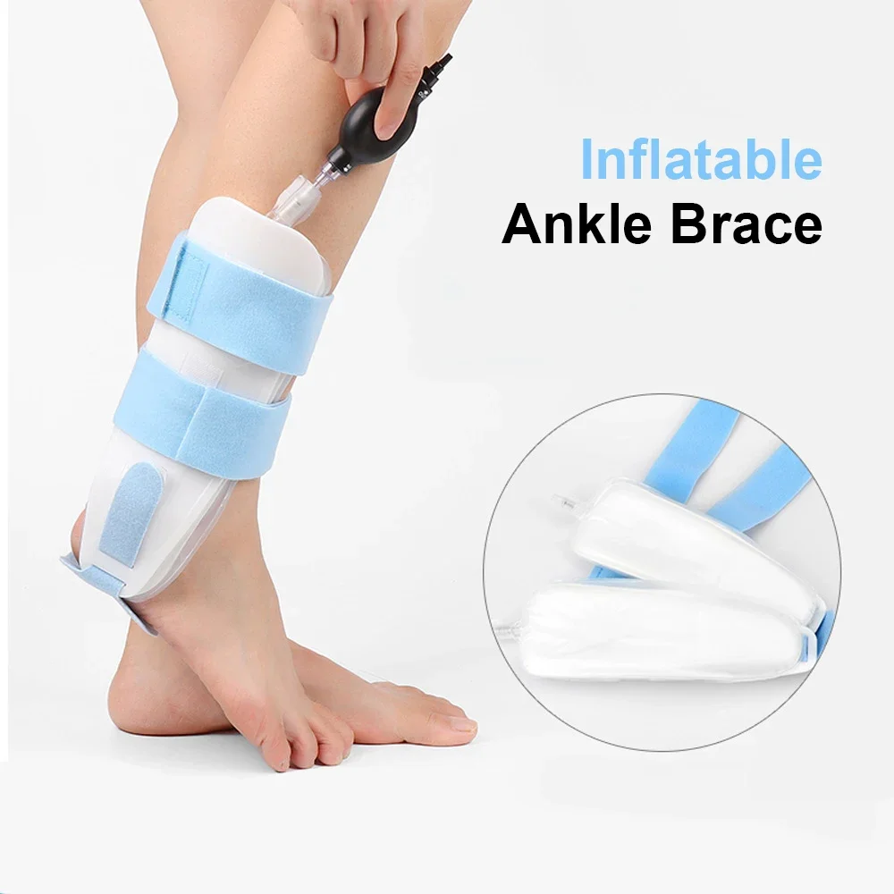 

Inflatable Ankle Splint Ankle Sprain Fixed Brace Ankle Varus and Valgus Orthosis Airbag Protector Postoperative Rehabilitation