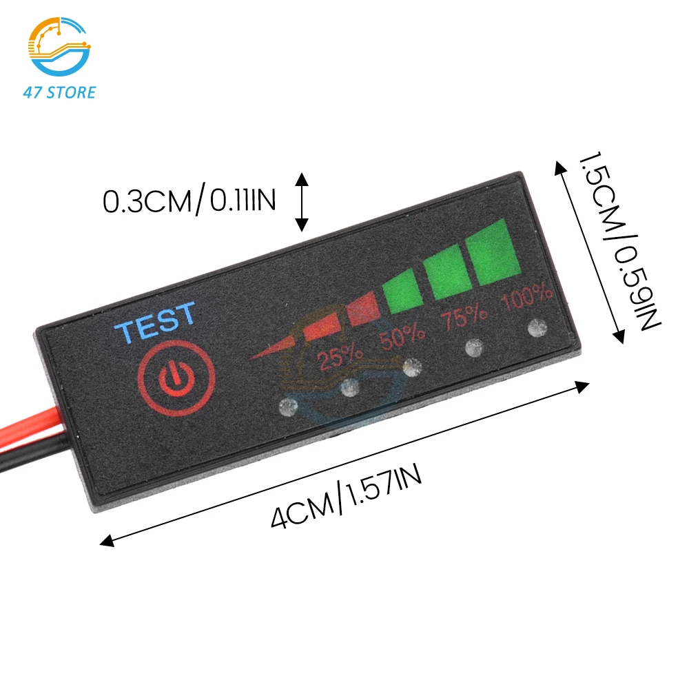 1S 3S 7S 18650 litowo-jonowy Lipo 5-30V Tester wskaźnik poziomu akumulator kwasowo-ołowiowy wyświetlacz LCD moduł miernika napięcia Mete