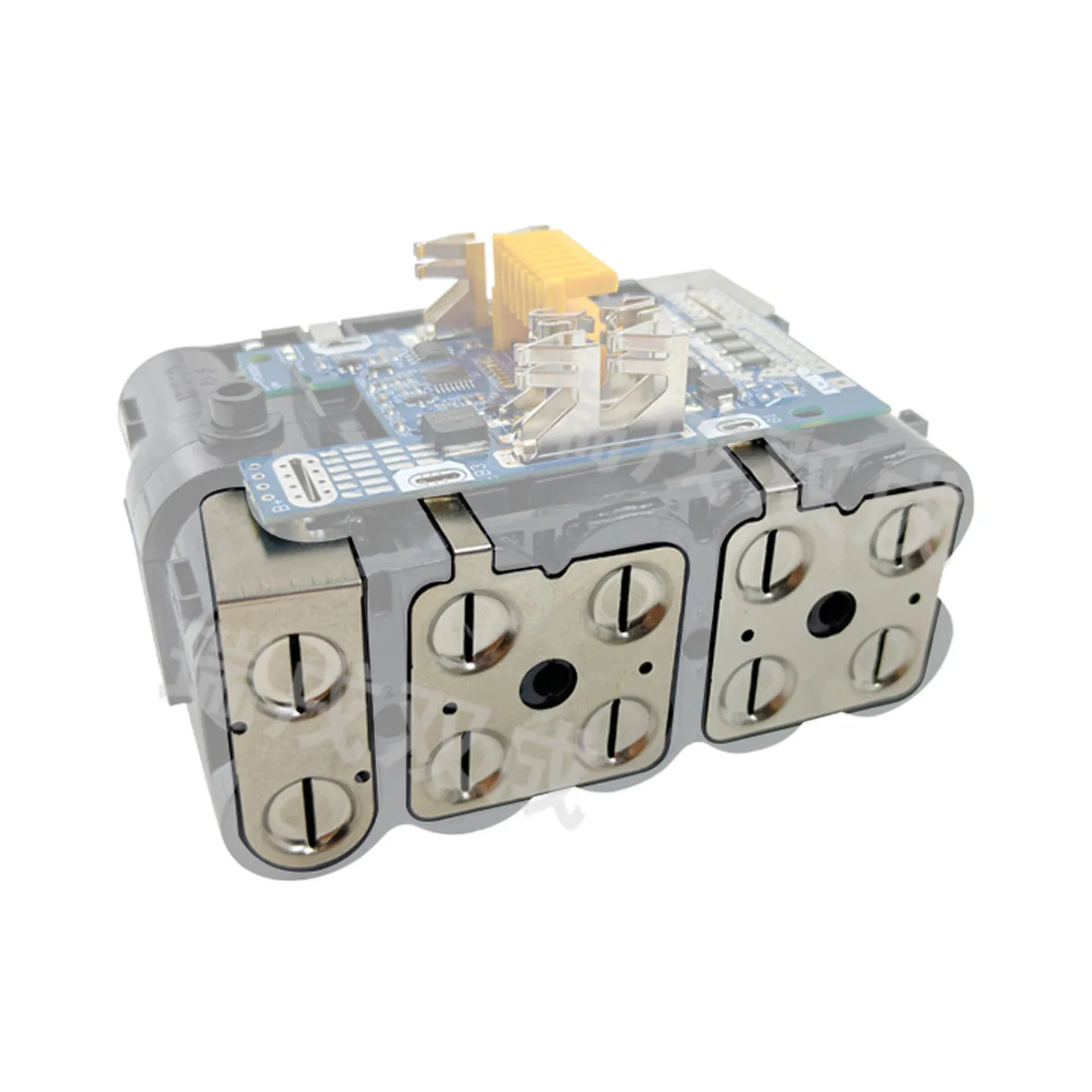 Lithium-Akku-Zellenbaugruppe mit Schweißverbinder und Nickelplattenstreifen für Makita BL1830 18V 10-Kern-Batterien – Detail 2