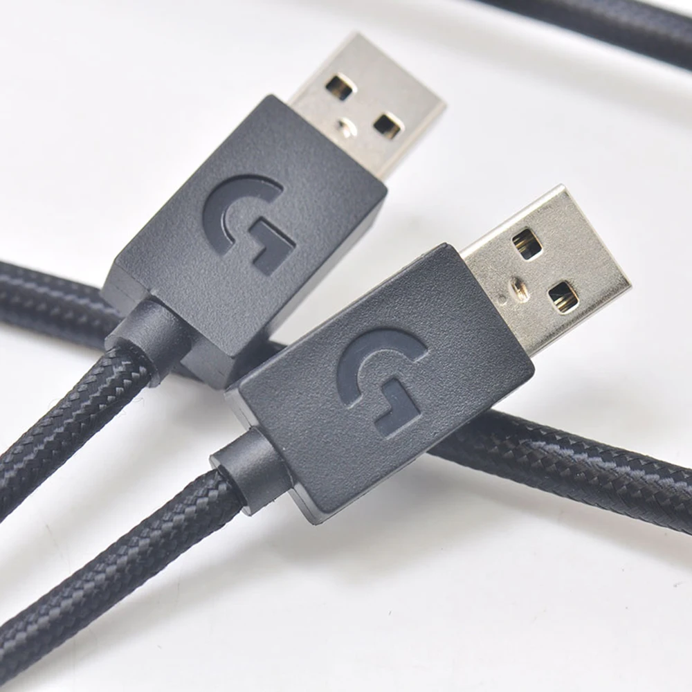 Orginal Replacement Nylon Braided USB Repair Cable Repairing Cord For Logitech G413 G512 G513 G 413 512 513 Mechanical Keyboard