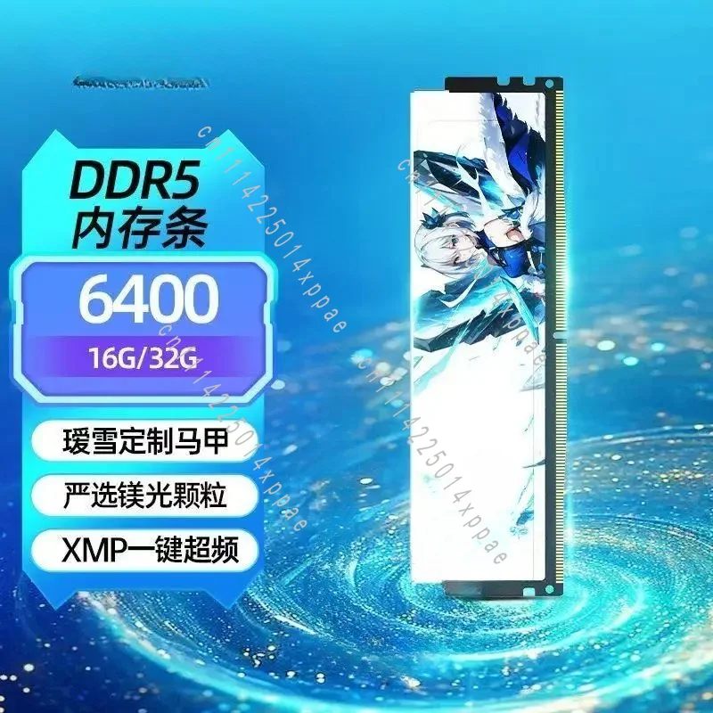 DDR5 16G Memory Stick 6000 6400 Desktop Computer D5 32G Dual-channel Machine Gun Storm Aiyue Snow