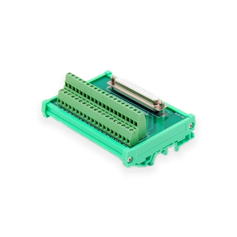 DB37 core relay terminal block adapter board PLC relay terminal board wiring module terminal board