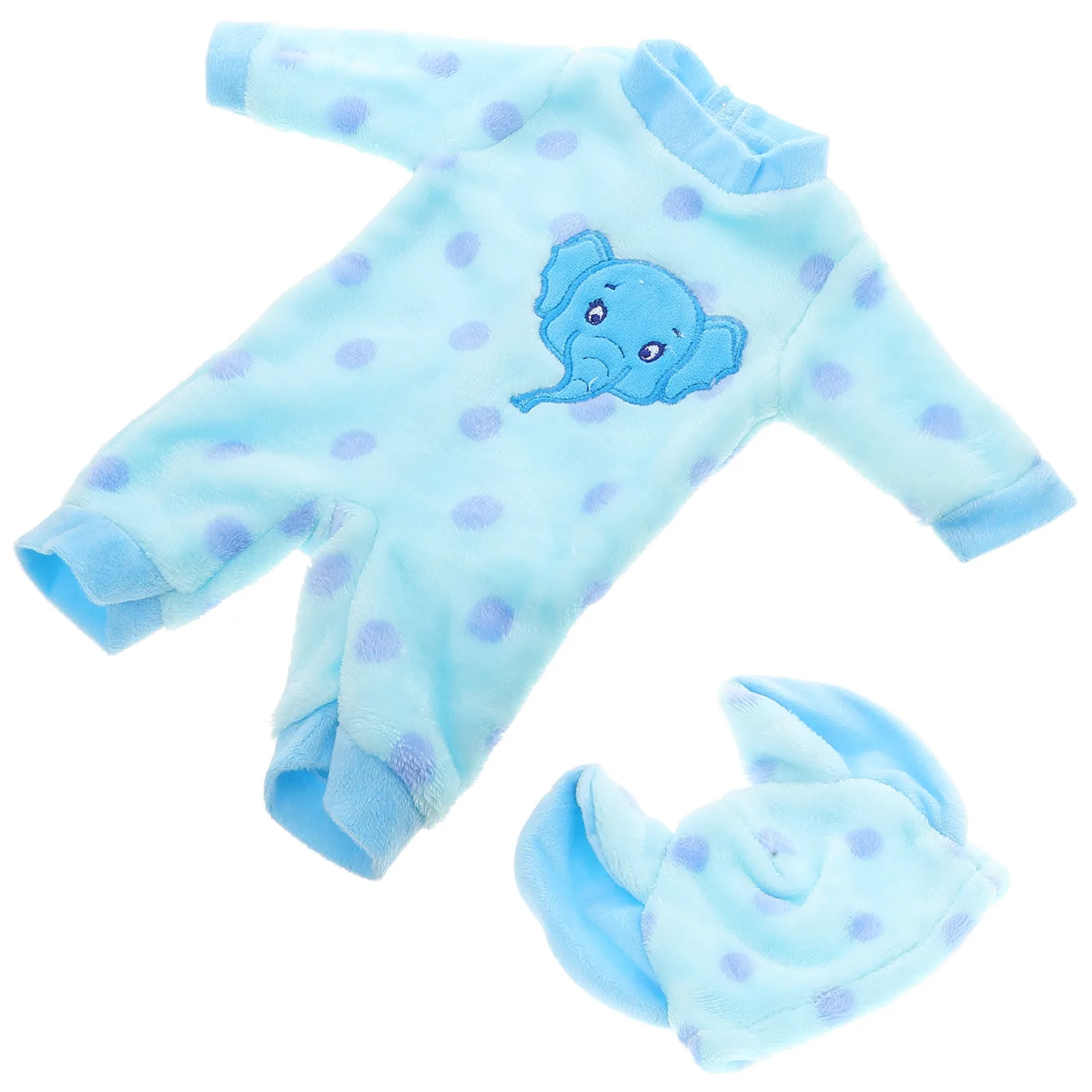 

1 комплект мягкой износостойкой одежды для 18-дюймовых кукол: милые многоразовые пижамы, компактный костюм для детей, декоративные аксессуары