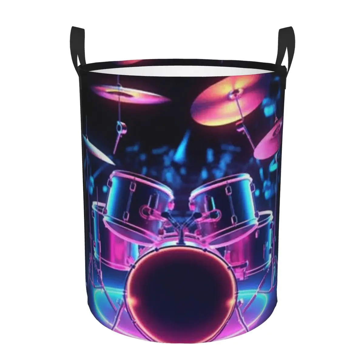 

Электронная барабанная установка Shelf Drum, корзина для грязного белья, складная, большая, водонепроницаемая, для одежды и игрушек, для дома и детской комнаты