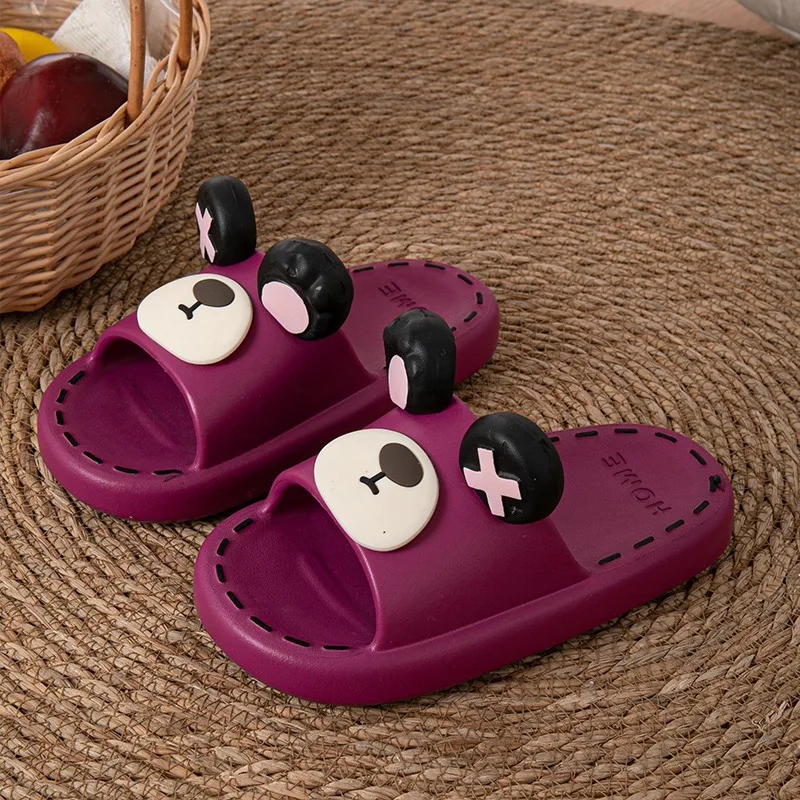 Eva Shit-slippers for Women in Summer Simple Shower Non-slip Home Soft Sole Cute Outside Wear