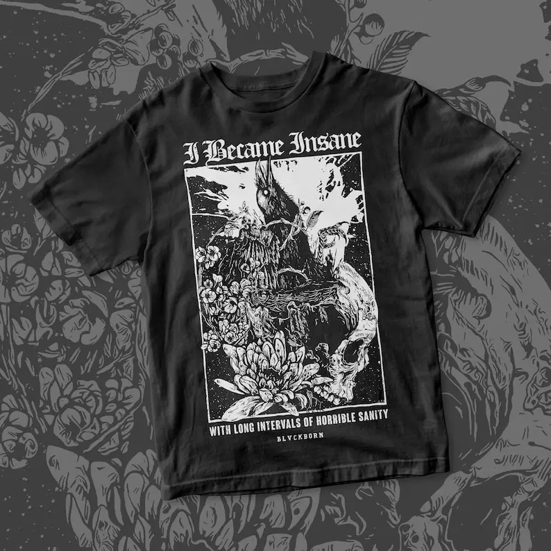 

I Became Insane Cotton shirt