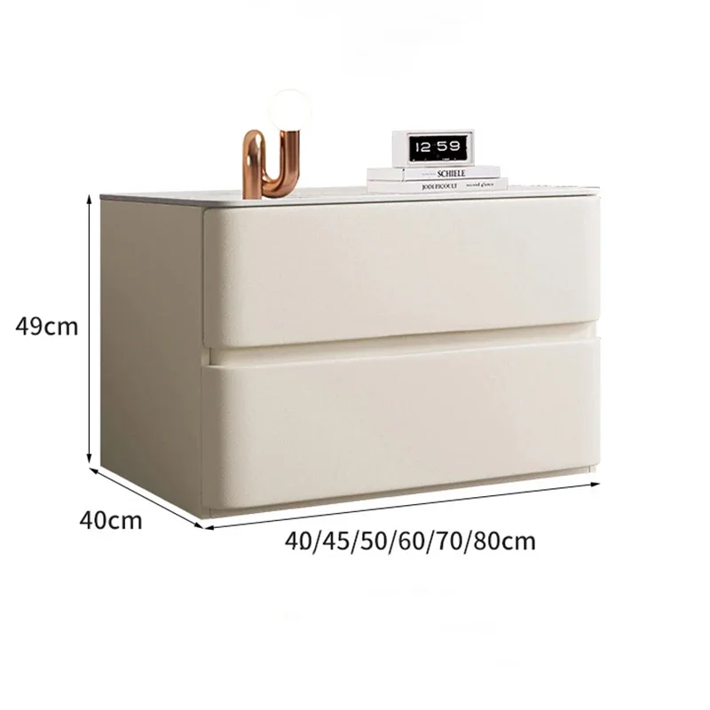 Exquisite European Bedside Table Simple Classic Versatile Nightstand Cozy Storage Mesitas De Noche Bedroom Furnitures