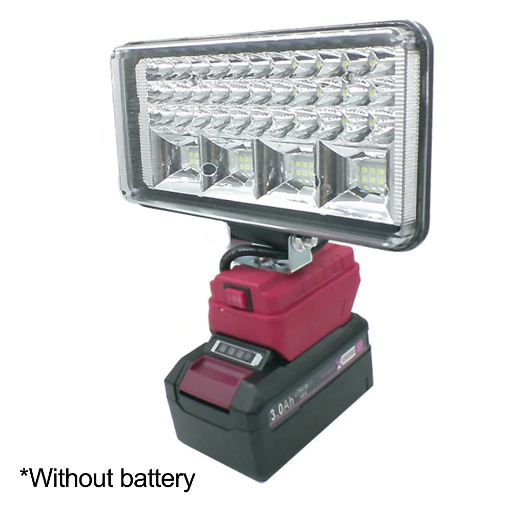 Work Light Lights Flashlights Electric Torch Spotlight For Einhell 18V Li-ion Battery Power Supply Outdoor Work Lighting Tools