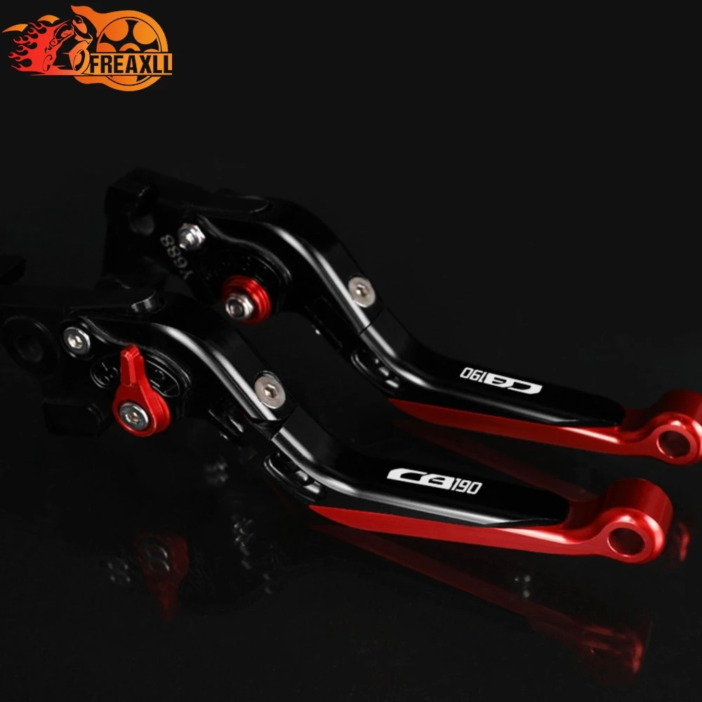 

FOR HONDA CB190 ALL YEARS CB190R 2015-2023 2022 Clutch Lever Brake Lever Set Adjustable Folding Handle Levers Accessories Parts