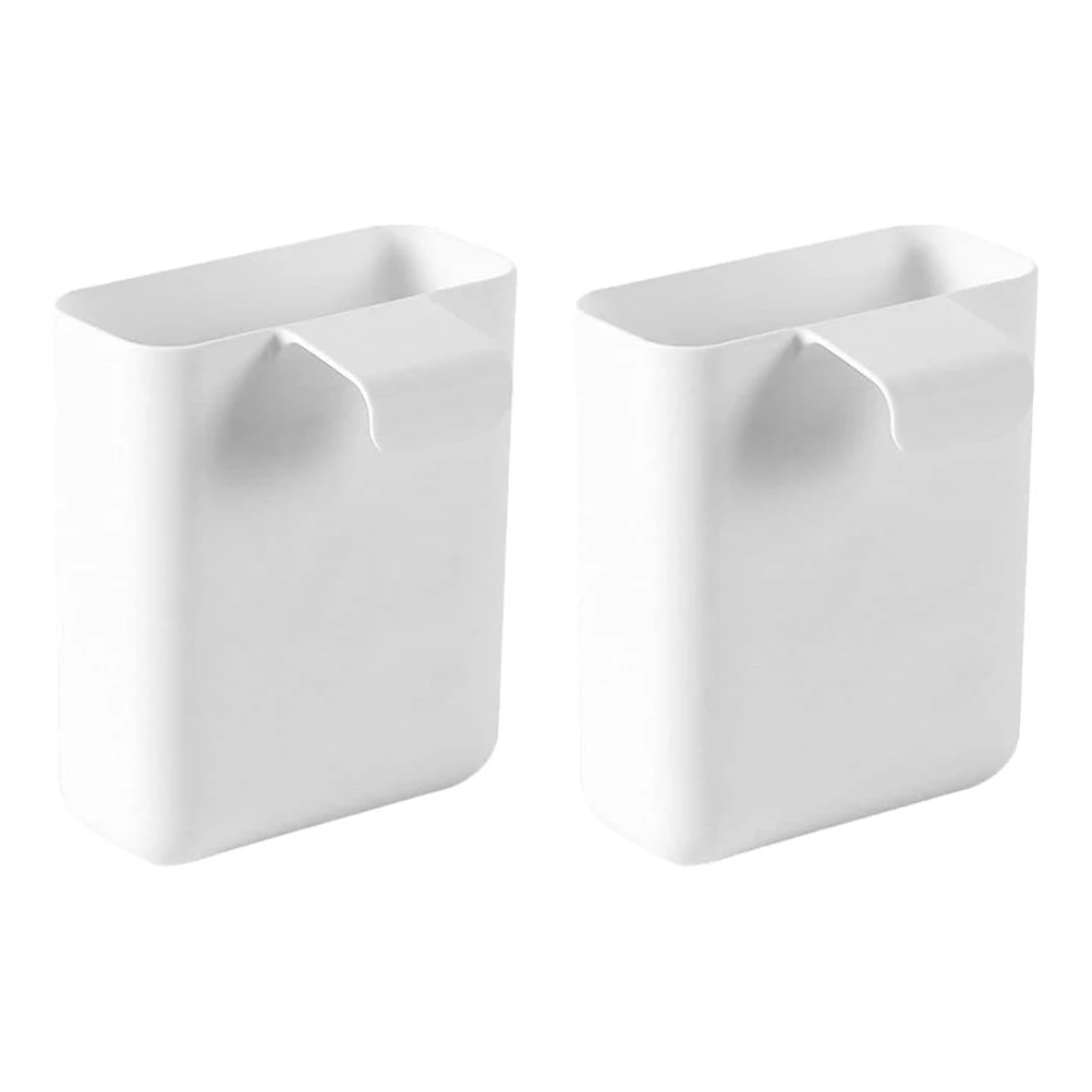 

2pcs Sink Trash Can PP Material Kitchen Waste Drain Baskets Fruit Draining Racks Food Strainer Compact Design Practical