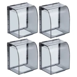 Cubierta de enchufe impermeable, cubiertas a prueba de niños para exteriores, enchufe de toma de corriente, placas de pared resistentes a la intemperie, salidas de burbujas