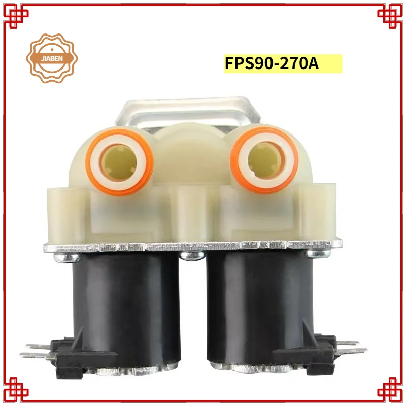 1Pcs FPS90-270A Water Inlet Solenoid Valve Good Working For Washing Machine Replacement Parts