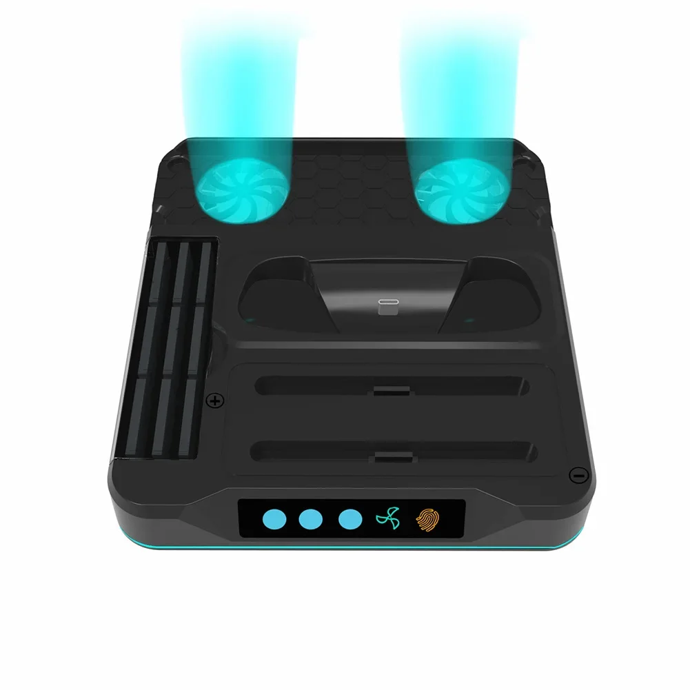 Versatile Charging Dock For Switch 2 Controller Charging Dock With Cooling Feature Convenient Charging Smart Storage Accessory