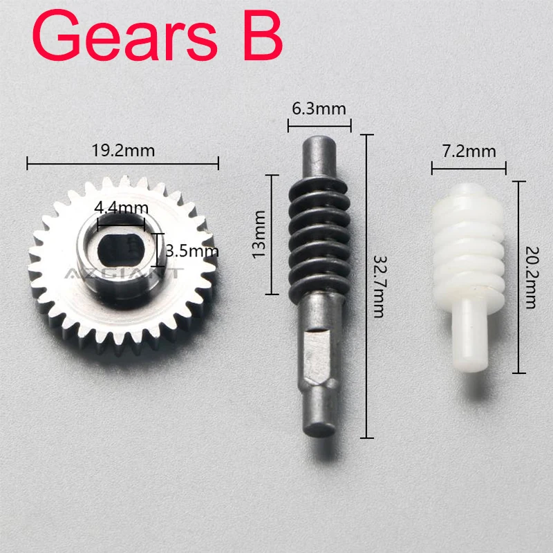 Azgiant Auto-Elektrische Klappspiegel-Getriebeset Reparaturkit für Mazda 2/3/6 Axela/Atenza CX-3/CX-4 Innenraum-Ersatzteile – Detail 13