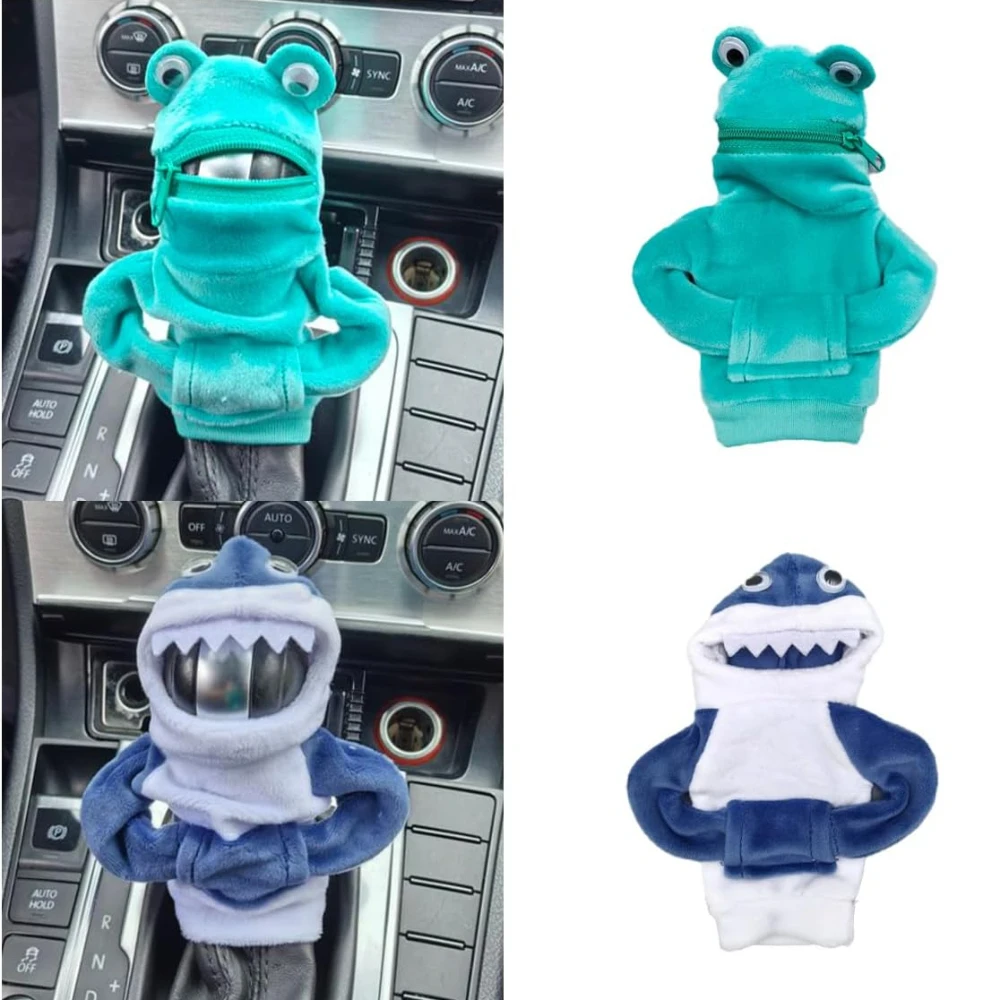 

Mini Animal Gear Stick Car Shifter Hoodie Gear Shift Cover Funny Gearshift Sweater Gear Shift Knob Hoodie Protector Cute