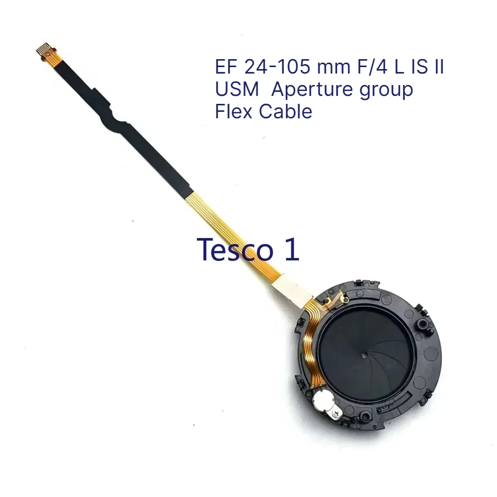 Brand New Original For Canon EF 24-105mm F4L 24-105 mm F/4 L IS II USM Lens Aperture group Flex Cable Repair Part