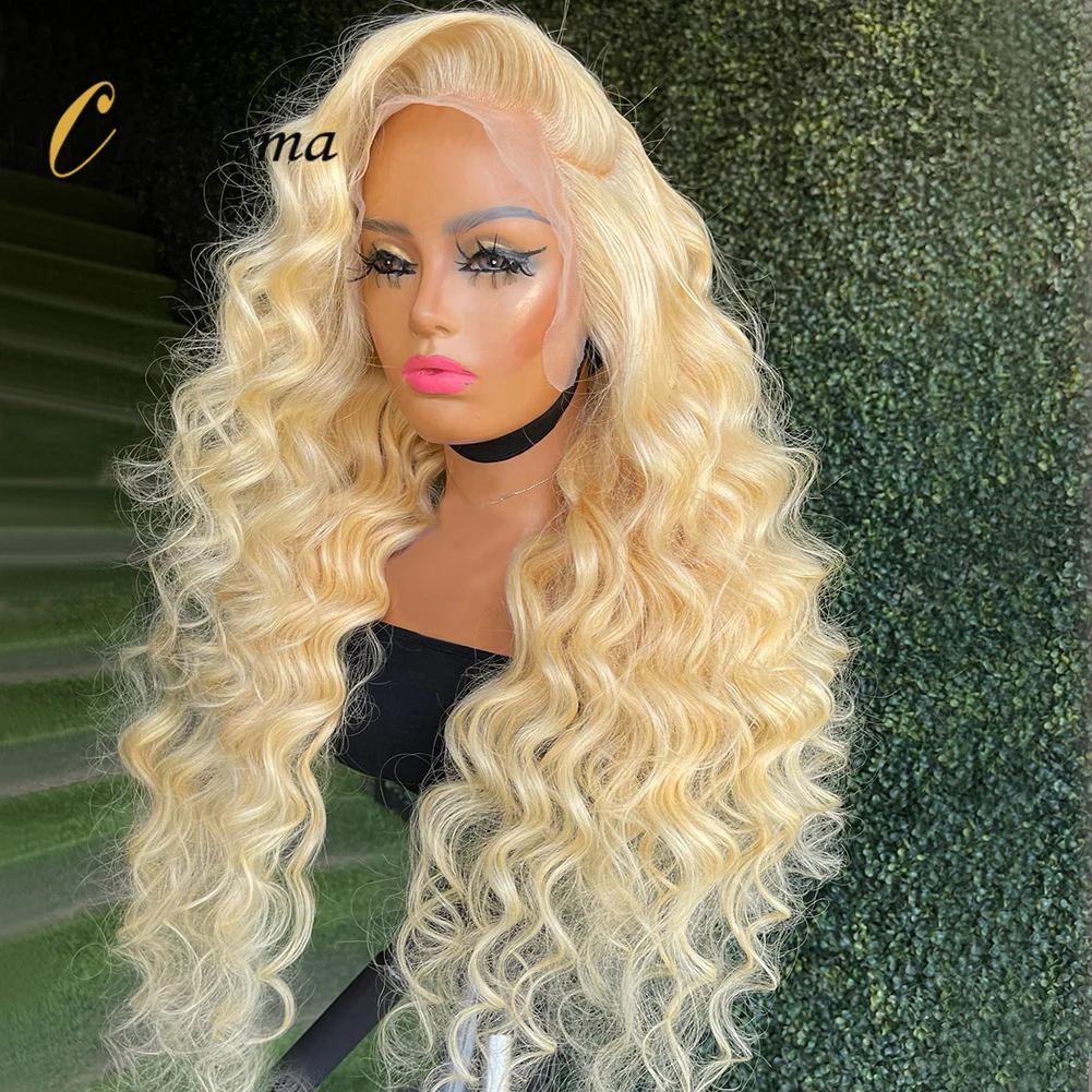 

Charisma Synthetic Lace Front Wig Body Wave Synthetic Wigs For Women Lace Frontal Wig 613 Blonde Wigs Natural Hairline