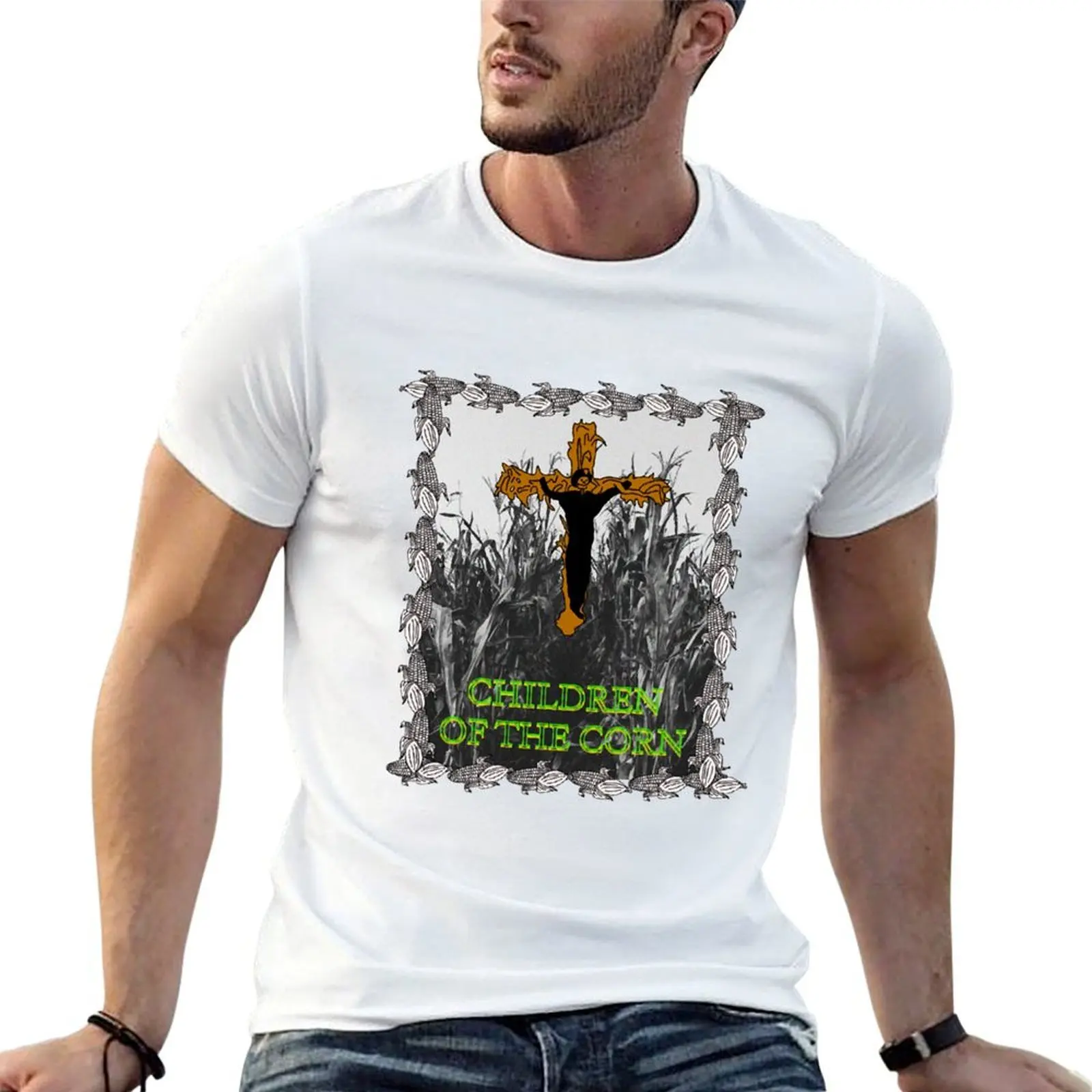 

Children Of The Corn Halloween The Kids' Spooky Horror Movie Is Ghostly Creepy In The Cornfield candy T-Shirt