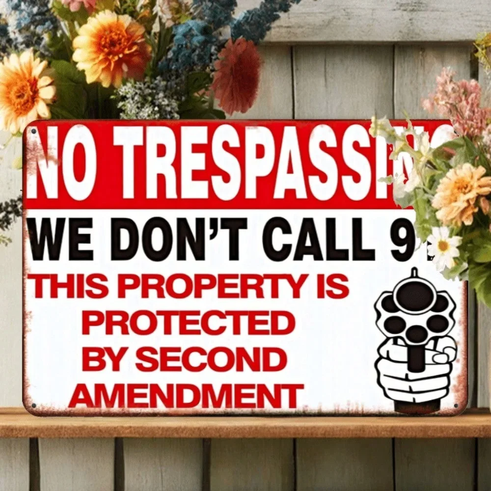 

Ramadan Decorations 2026, Art Deco Metal Wall Sign, One Piece No Trespassing Sign, for Home Bar Cafe