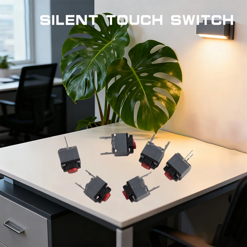 10Pcs Kailh Mute Button 6*6*7.3 Silent Switch Wireless Mouse Button Micro Switch