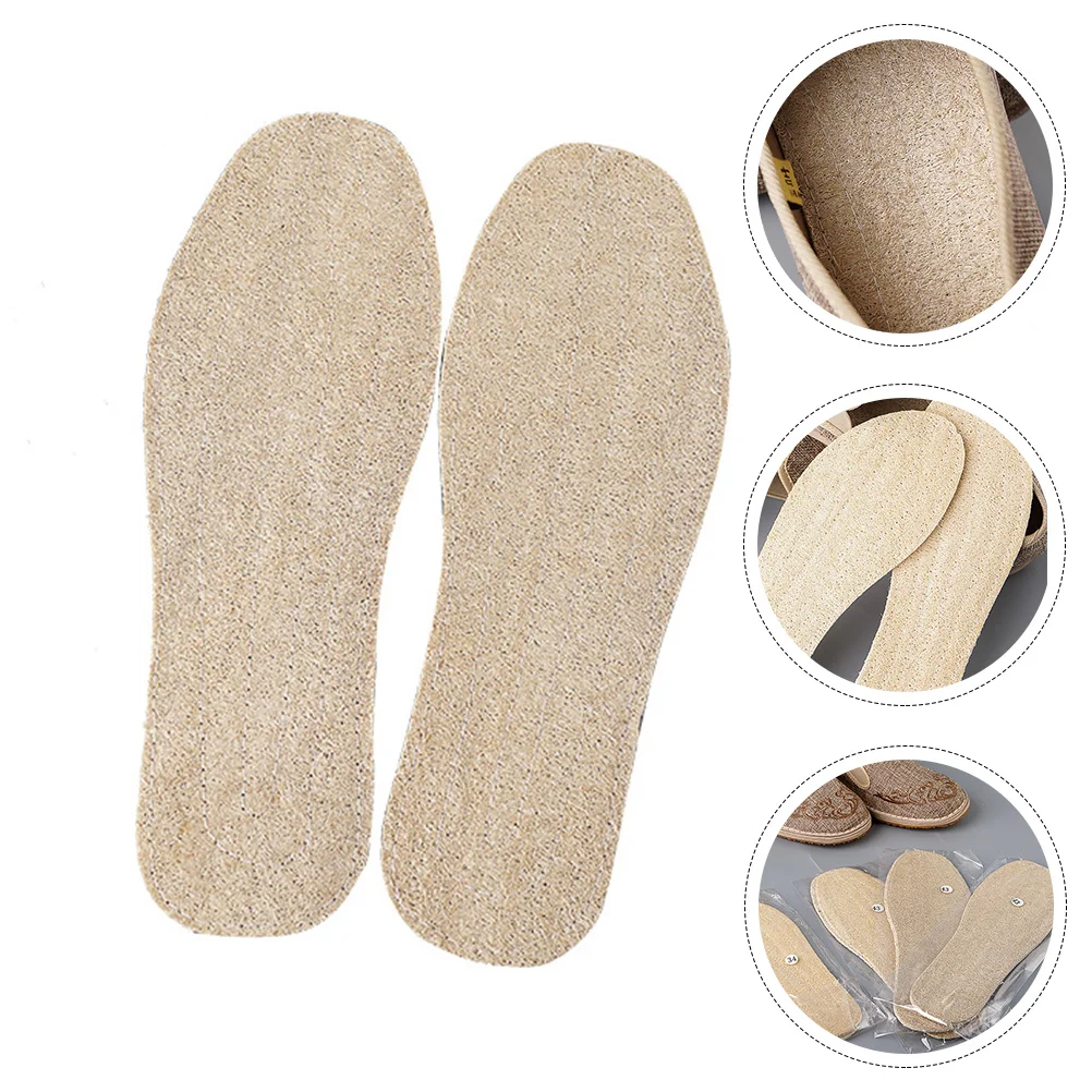 Loofah Sponge Insoles Shoe Inserts Shoes Pad Absorb Sweat Cushions Men and Women Wear-resistant