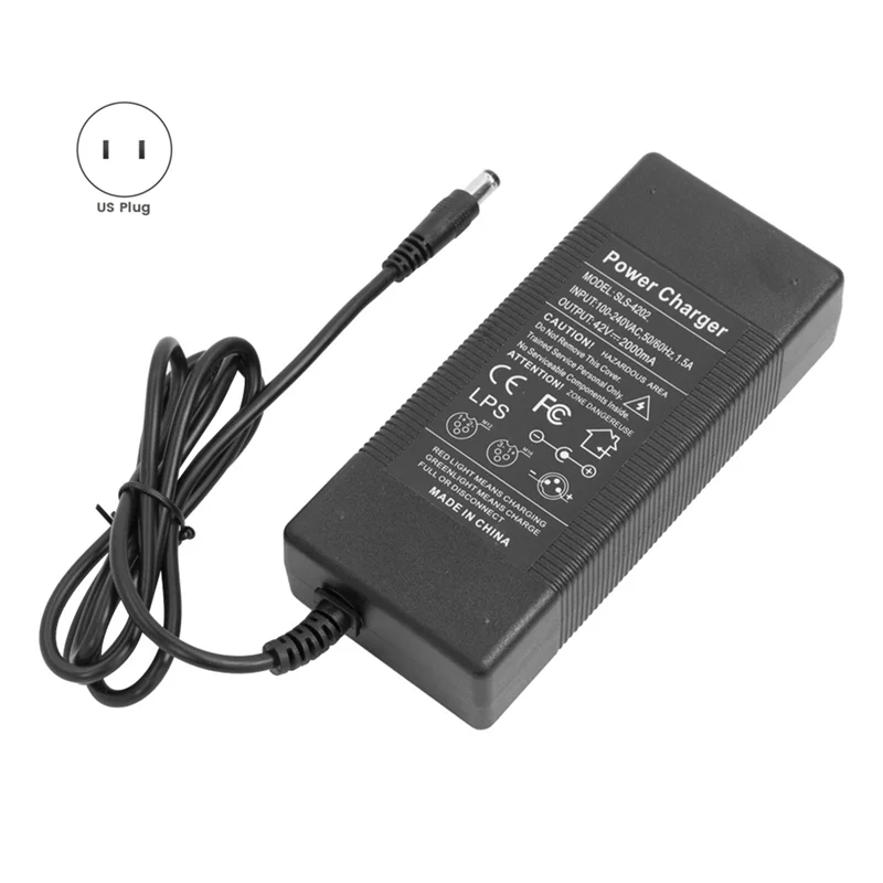 

AS98-Electric Scooter Charger With Adapter Cable, Universal Electric Scooter Charger US Plug