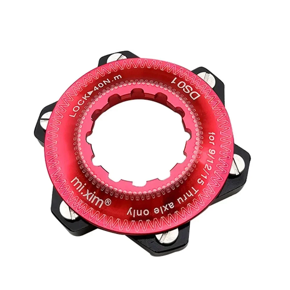 Adattatore Centerlock per freno a disco a 6 bulloni su mozzo Centrelock Blocco centrale Diametro 55mm 9mm Mountain MTB Bike