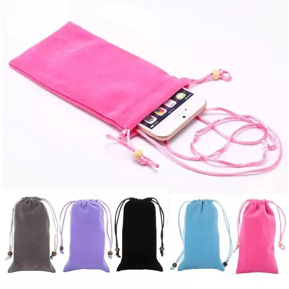 6.3 inch Durable for Power Bank Cover for Mobile Phone Sleeve Container Bag Funda Case Pouch