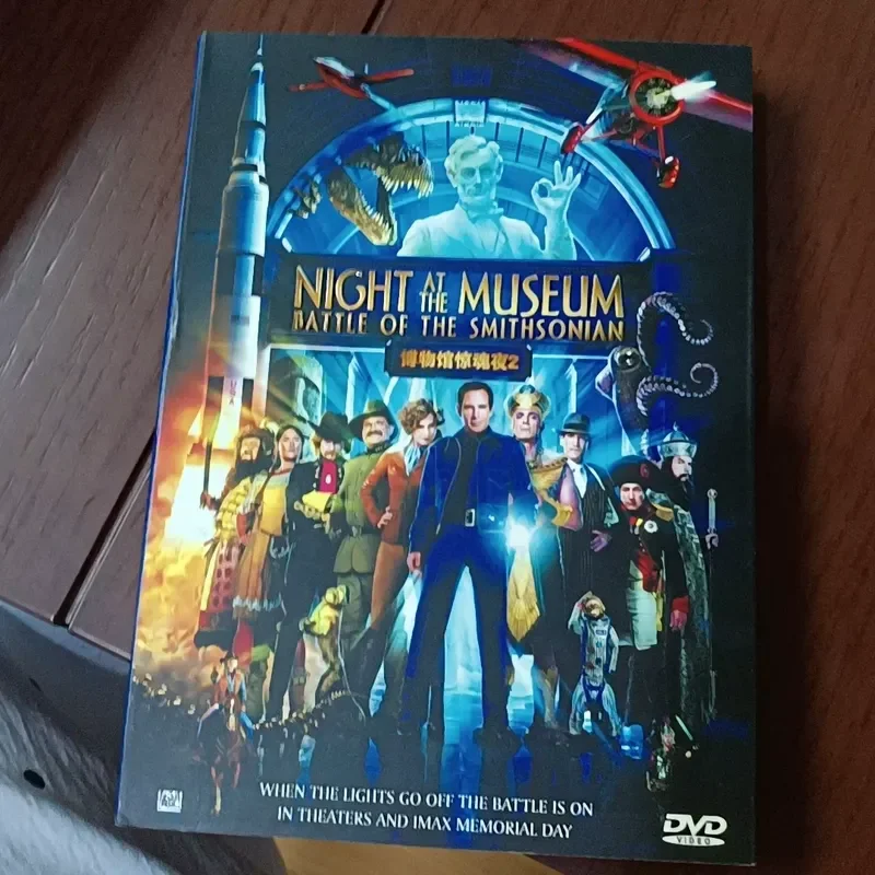 Fright Night at the Museum 2 DVD 2009 Sci Fi Adventure Comedy by Ben Stiller