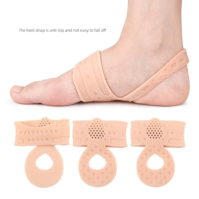 Sebs Perforated Heel Pads For Shock Absorption Soft anti-friction Pads For The Forefoot And back-pull Orthopedic Tension Pads