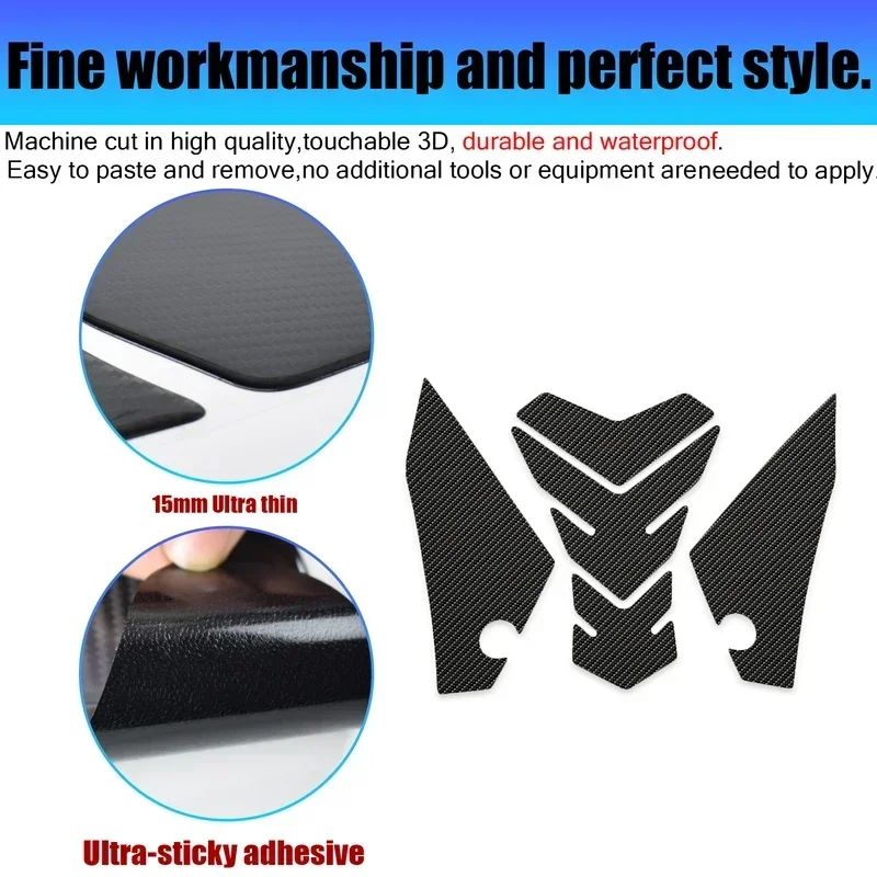 Sticker For Loncin Voge300DS 300 DS Motorcycle Tank Traction Side Pad Gas Fuel Knee Grip Decal