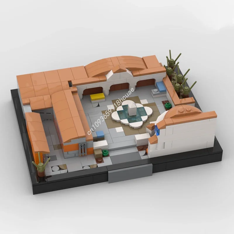 

398 деталей MOC Inferno Site B Counter-Strike: модель-конструктор, развивающие игрушки для детей, подарки на день рождения и Рождество