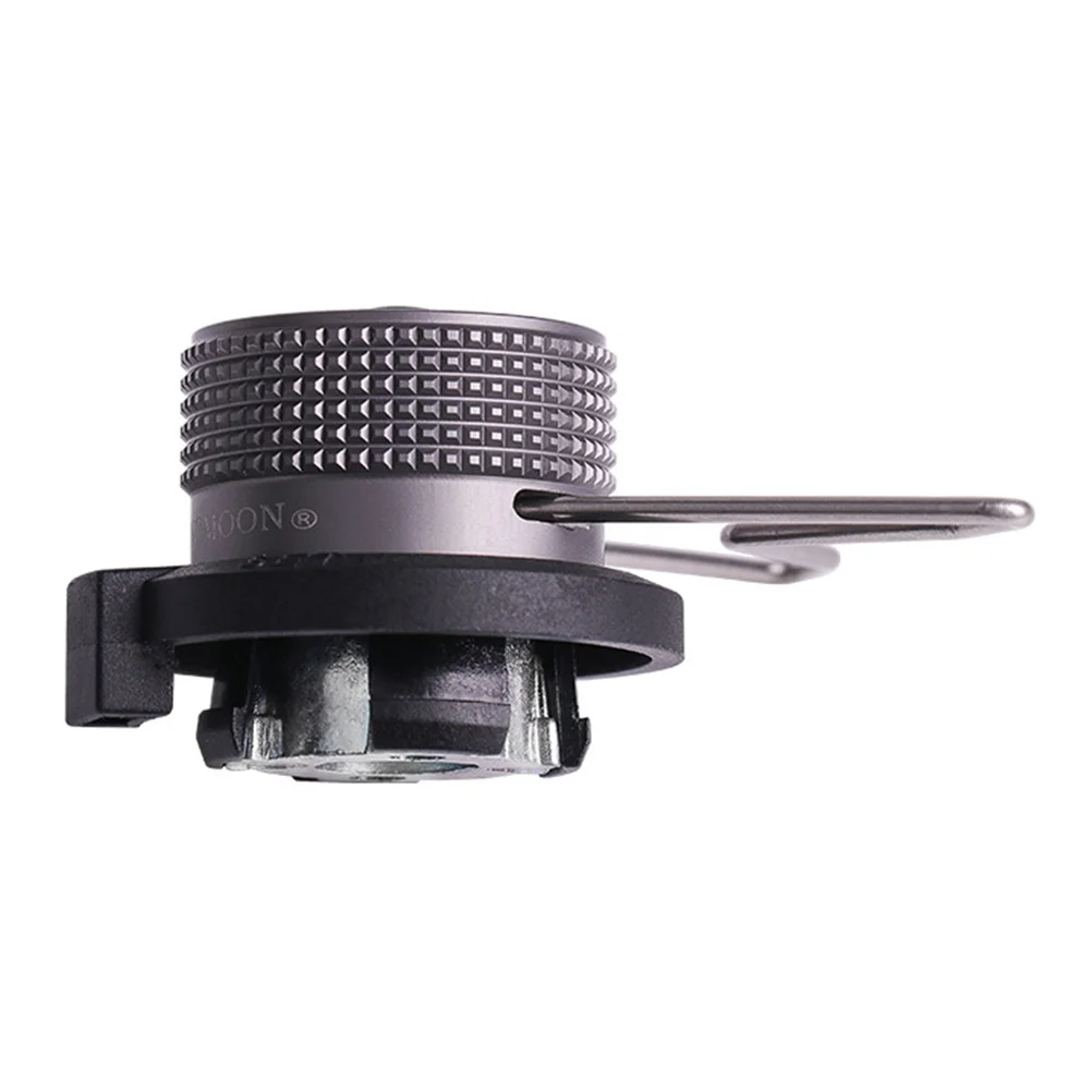 

Aluminum Alloy Furnace End Converter Stove Connector Head For Camping Gas Tank Adapter Compact Lightweight Split Burner With