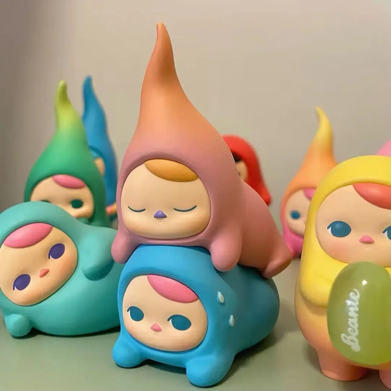 

PUCKY Relaxing Beans Series Blind Box Guess Bag 100% Original Toys Doll Cute Anime Figure Ornaments Collection Gift