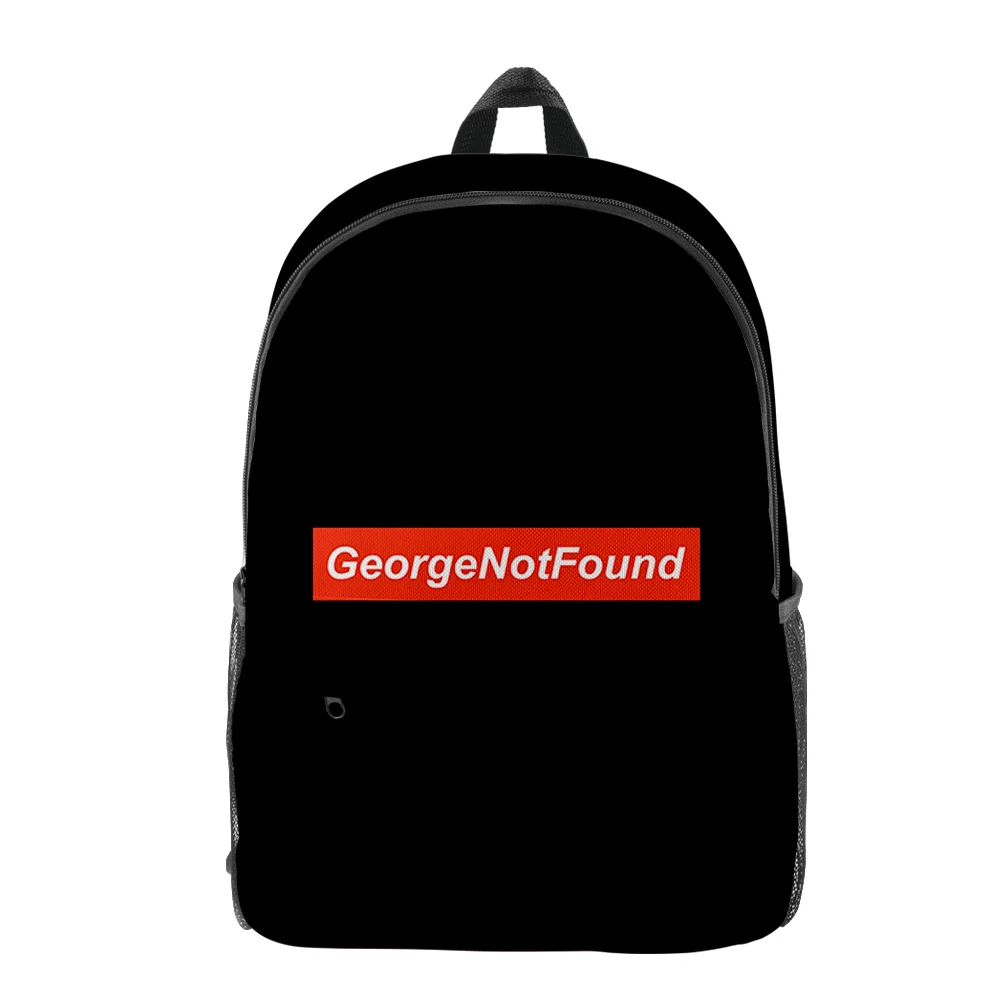 Hip Hop Youthful georgenotfound milk Student School Bags Notebook Backpacks 3D Printed Oxford Waterproof Boys/Girls Travel Bags