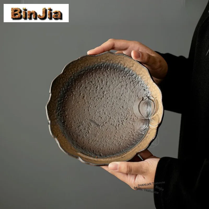 support-de-tasse-a-cafe-en-poterie-rustique-doree-plateau-a-the-sous-verres-accessoires-et-ornements-pour-la-preparation-a-sec-des-boissons