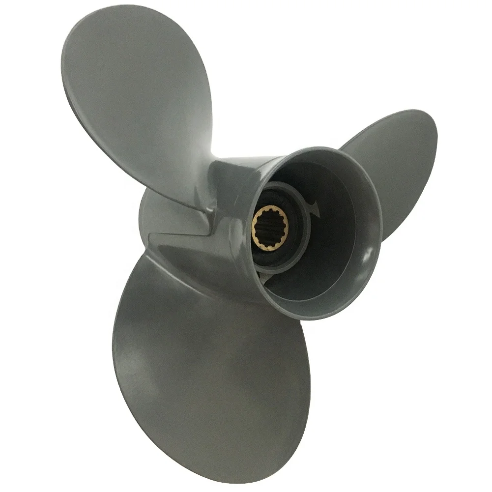 ALUMINUM 35-60HP 11 1/8X14 OUTBOARD Yacht Boat Engine MARINE PROPELLER Fit For HONDA Engine