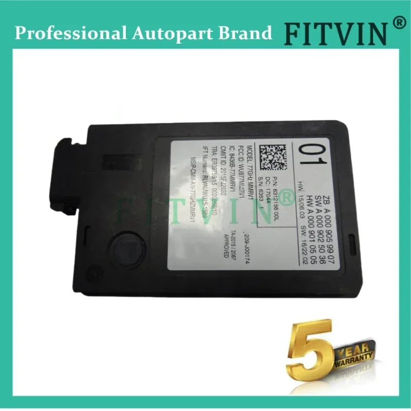 New Distance Blind Warning Radar Sensor Rear Blind Spot Module for W213 A0009059907 0009059907 High Quality
