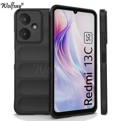 Shockproof Phone Case For Xiaomi Redmi 13C 5G Case Bumper Anti-Slip Silicone Full Cover For Redmi 13C 5G Case For Redmi 13C 5G