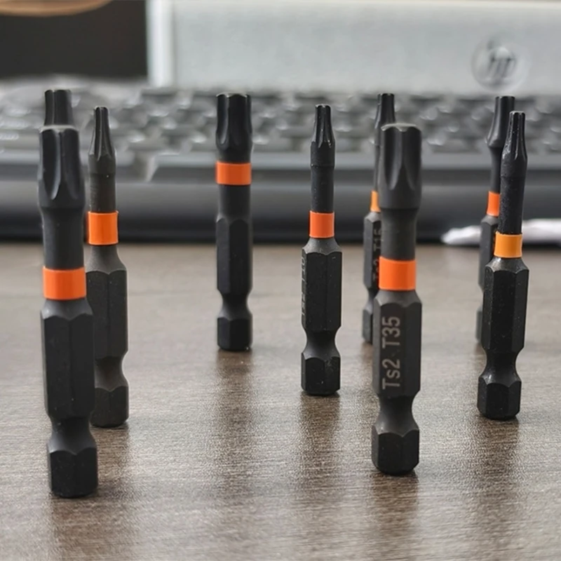 10個のTハンドルセット工業用グレードのスチール製ドライバーツール、正確な組み立て作業用