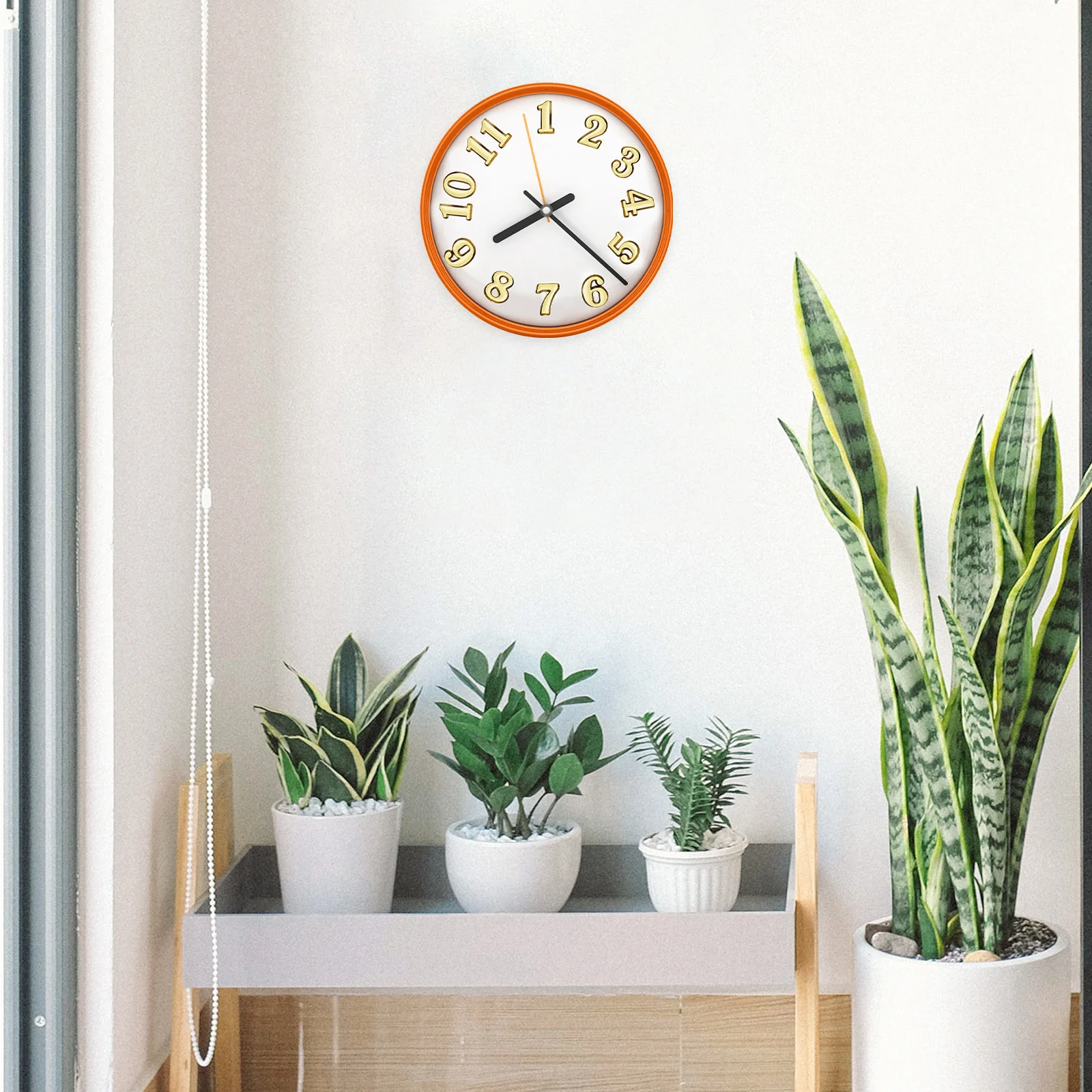 

4Sets Clock Numbers for Repair Sturdy Plastic DIY Design Exquisite Craftsmanship Multiple Options Clock Numbers