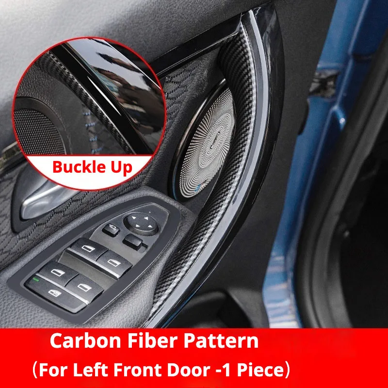 Interieur deurgrepen voor BMW F30 F31 F32 F34 F36 F80 F82 3 4 Serie 3GT ABS Interieur deurgreep beschermhoes