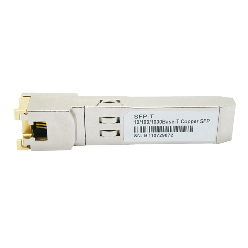 5x gigabit rj45 sfp módulo, 10/100/1000mbps, transceptor de cobre sfp, Ethernet interruptor